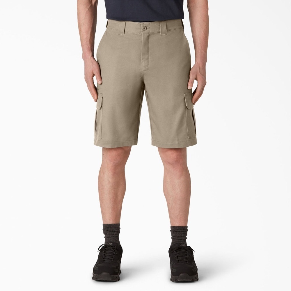Dickies Men’s Cooling Active Waist Cooling Temp-iQ Cargo Work Shorts 11" - Picture 2 of 8